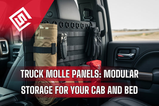 Truck MOLLE Panels: Modular Storage for Your Cab and Bed