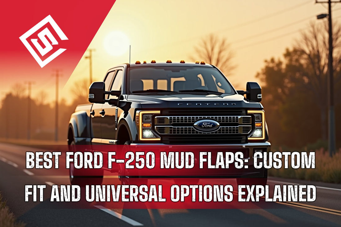 Best Ford F-250 Mud Flaps: Custom Fit and Universal Options Explained
