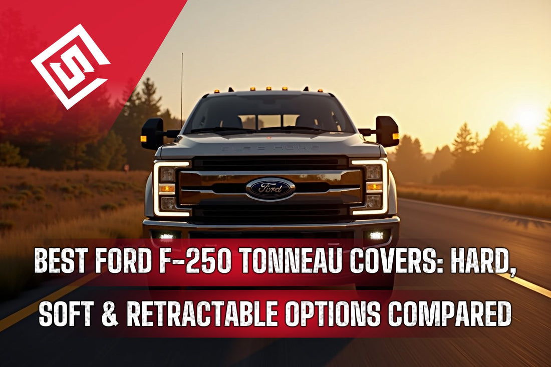 Best Ford F-250 Tonneau Covers: Hard, Soft & Retractable Options Compared