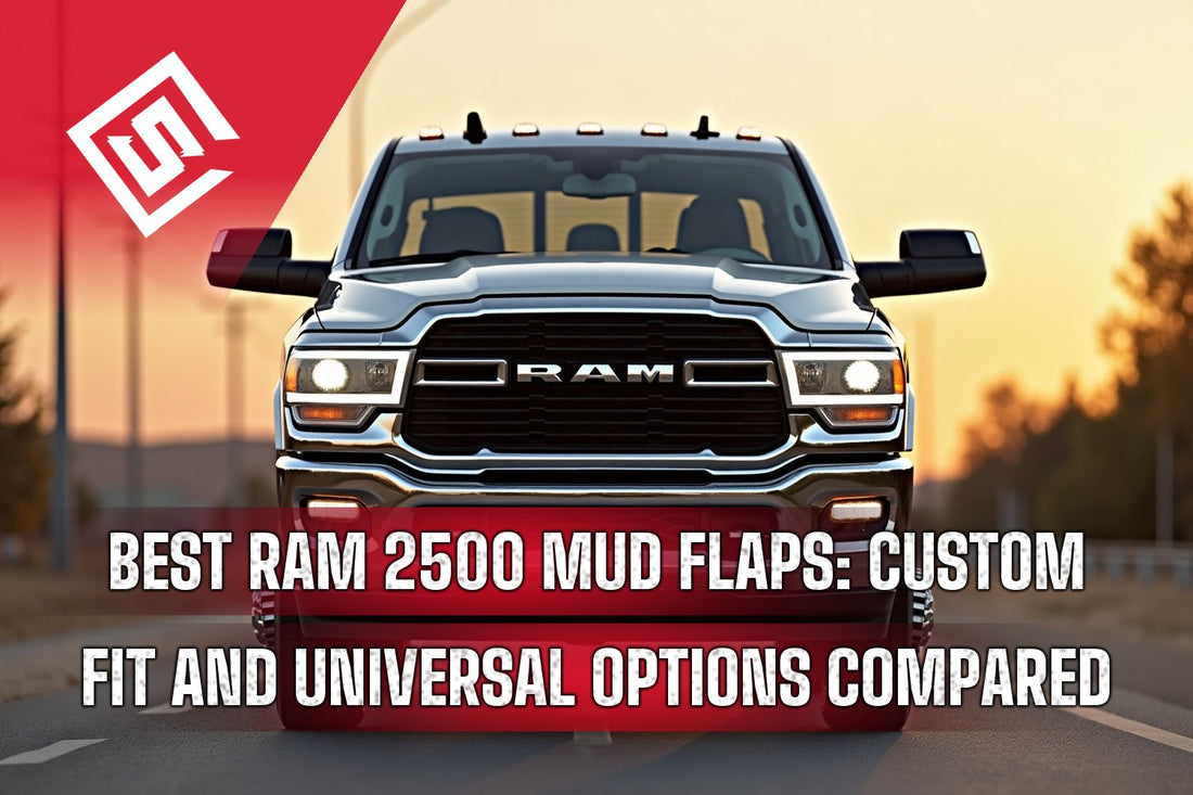 Ram 2500 mud flap options