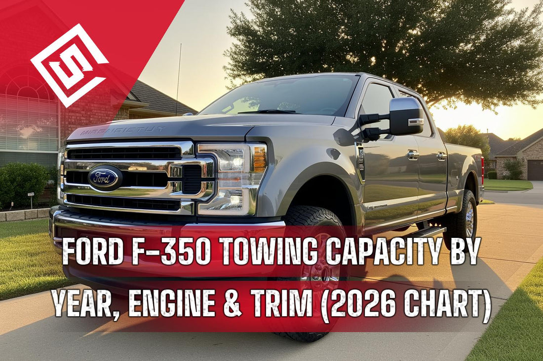Ford F-350 Towing Capacity by Year, Engine & Trim (2026 Chart)