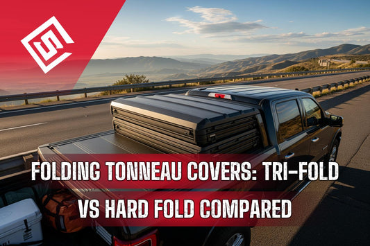 Folding Tonneau Covers: Tri-Fold vs Hard Fold Compared