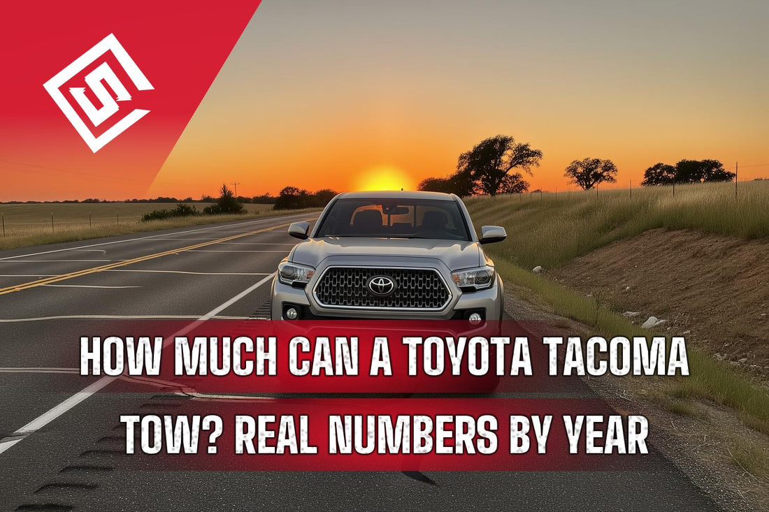 How Much Can a Toyota Tacoma Tow? Real Numbers by Year and Trim