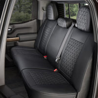 Your Luxury Seat Covers Back Bench - Black