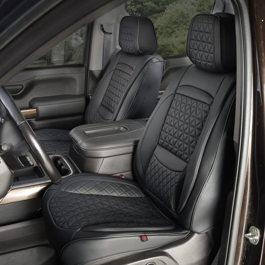 Your Luxury Seat Covers Front Seats - Black